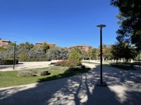 Park near Palacio de la Aljafería