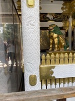 Upside-down column at Tōshō-gū